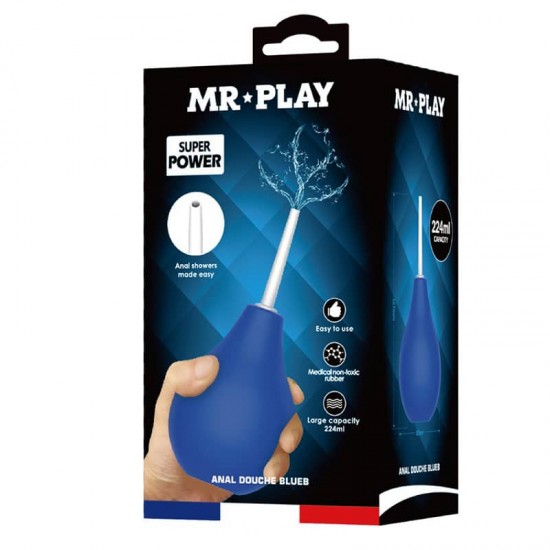 Анален душ Mr. Play Anal Douche Blue