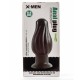 Голям Анален Разширител X-Men 7.5" Anal Plug Black