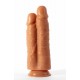 Дилдо 25см за Двойно Проникване X-Men 2-in-1 Dildo