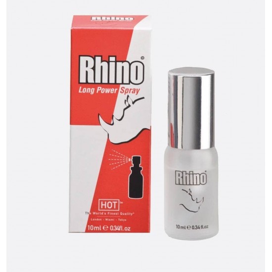 Спрей за забавяне HOT Rhino long power spray 10 ml