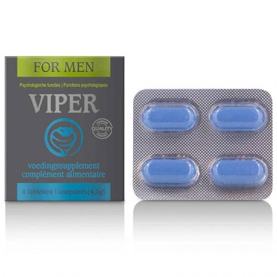 Стимулант за мъже Viper for Men - 4 табл.