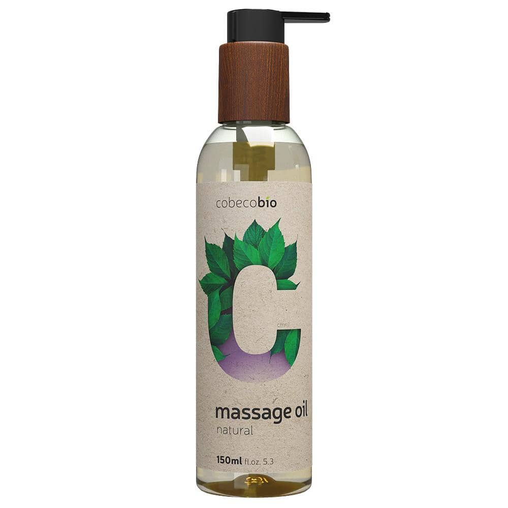 Био Масажно Масло за Еротични Масажи на двойки с натурални съставки Cobeco Bio Natural Massage Oil (150ml) код: 2668 онлайн цена дискретно от Секс Магазин Еротика